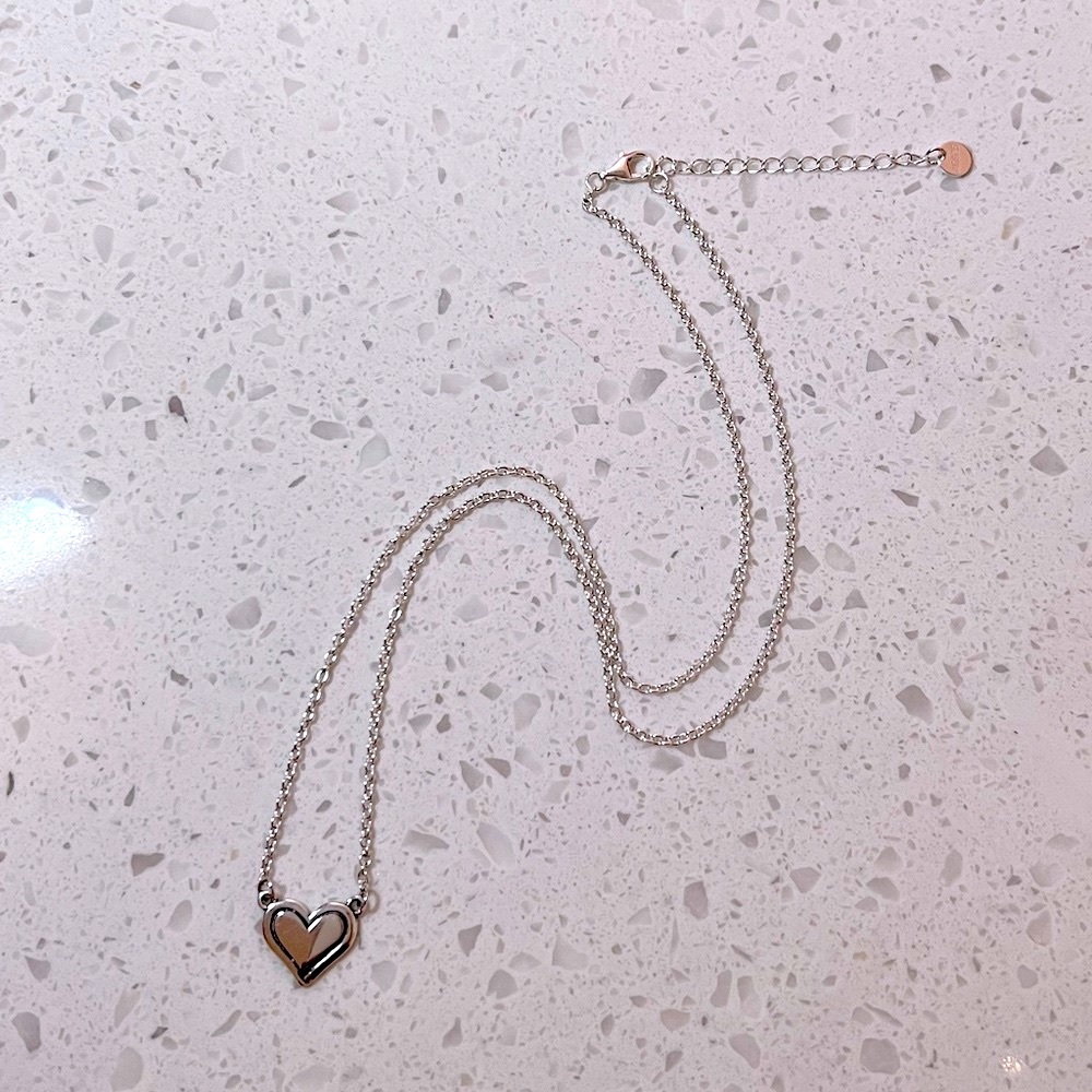Heart Sterling Silver necklace